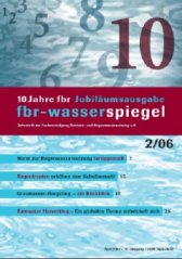 Jubiläumsausgabe fbr-wasserspiegel erschienen