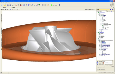 Neuer Release der Designsoftware für Turbomaschinen CFturbo