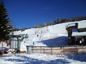 Speichersee毛皮Hochdruckpumpen angelegt:全线胜利schub für die Schneekanonen