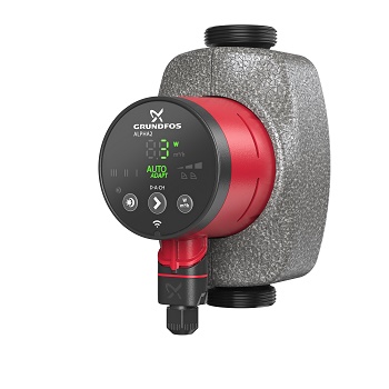 Die neue Grundfos Alpha2 kann jetzt auch den hydraulischen Abgleich