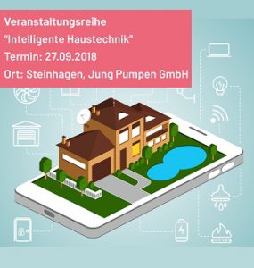 veranstaltungsreizum Thema Smart Home bepentair Jung Pumpen