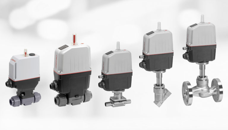 Erweiterungen im Bereich der elektromotorisch betätigten Ventile