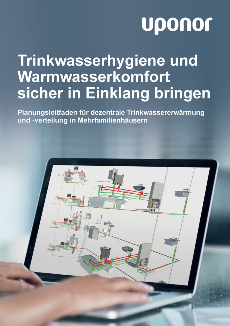 Uponor Planungsleitfaden unterstützt bei Trinkwasserkonzeption