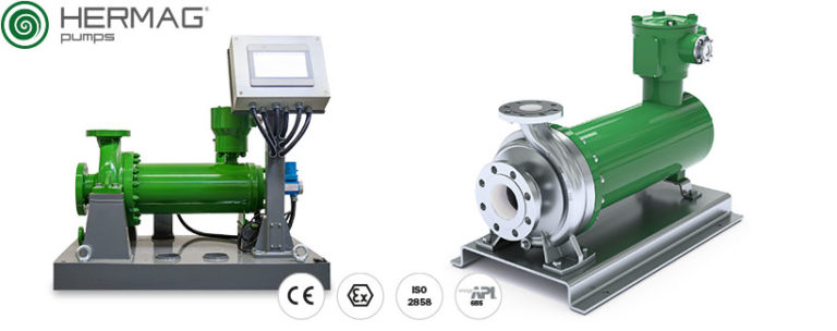 AxFlow niimt hermetische spaltrohrmotor pump von HERMAG in sortitische