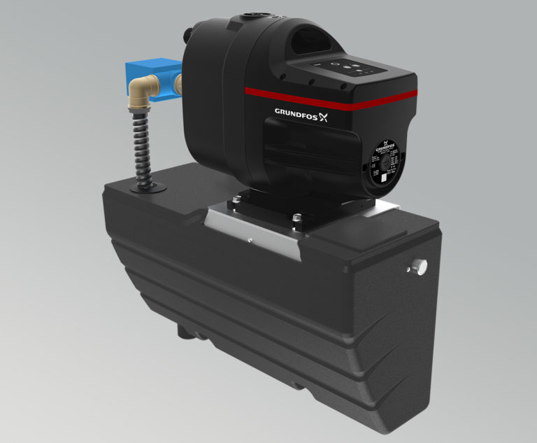 Neues smartes Scala1 System von Grundfos für die Regenwassernutzung